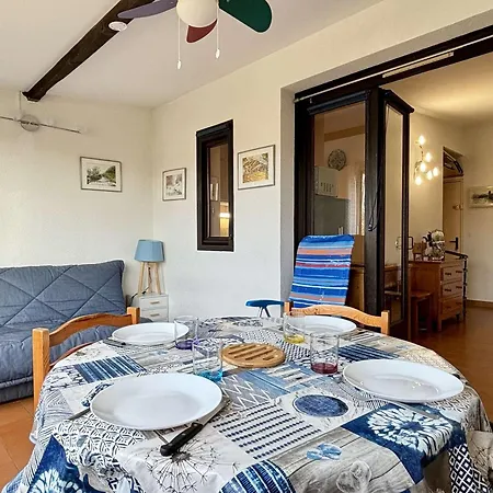 Apartment Renove Pour 4 Pers Avec Piscine, Tennis Et Parking Prive A Argeles-sur-mer, Proche - Fr-1-225-713 *