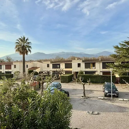 Apartment Renove Pour 4 Pers Avec Piscine, Tennis Et Parking Prive A Argeles-sur-mer, Proche - Fr-1-225-713